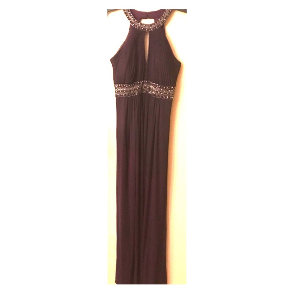 Plum Evening Dress